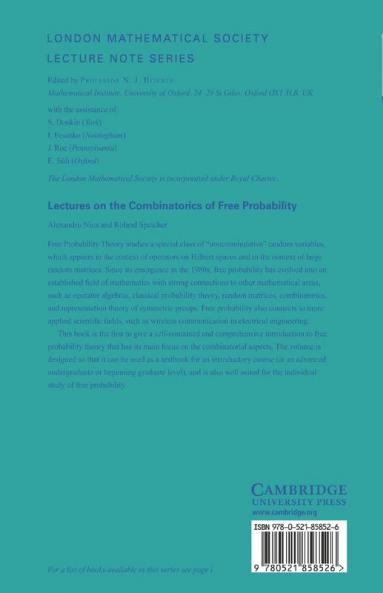 Lectures on the Combinatorics of Free Probability