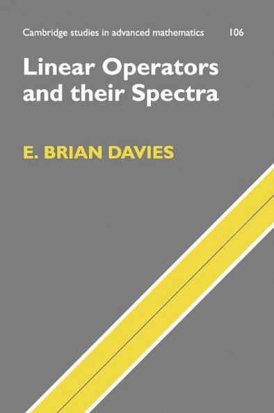 Linear Operators and their Spectra