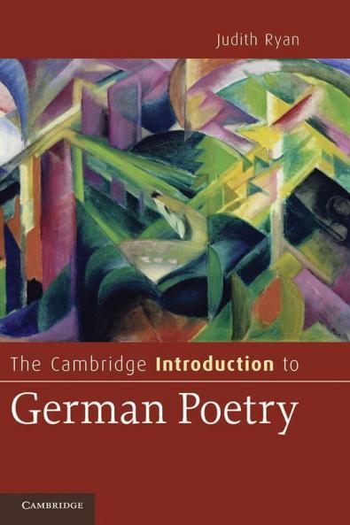 The Cambridge Introduction to German Poetry