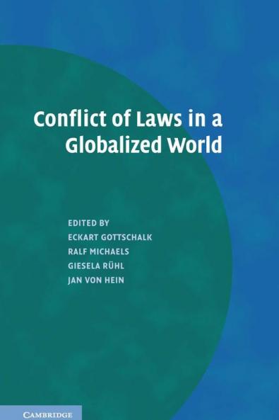 Conflict of Laws in a Globalized World