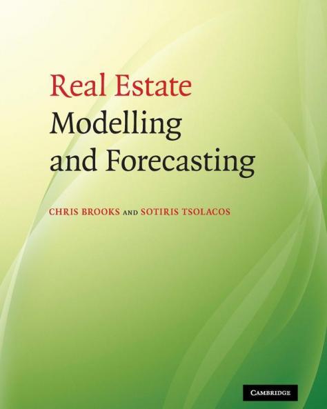 Real Estate Modelling and Forecasting