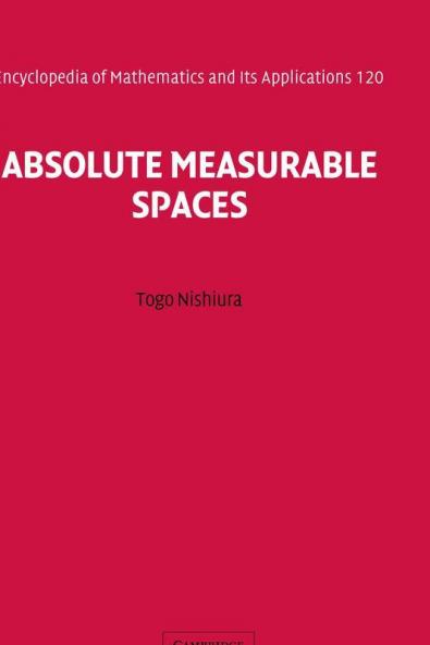 Absolute Measurable Spaces