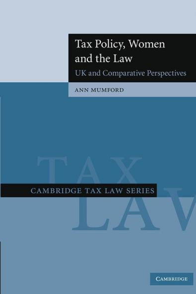 Tax Policy Women and the Law