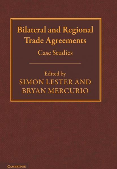 Bilateral and Regional Trade Agreements