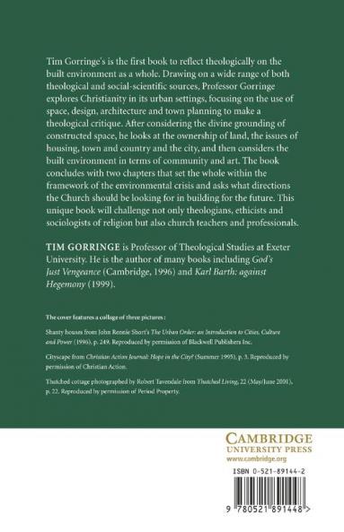 A Theology of the Built Environment