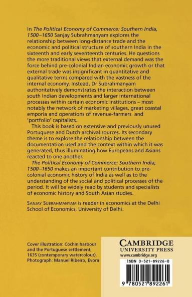 The Political Economy of Commerce