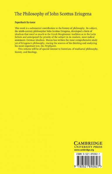 The Philosophy of John Scottus Eriugena
