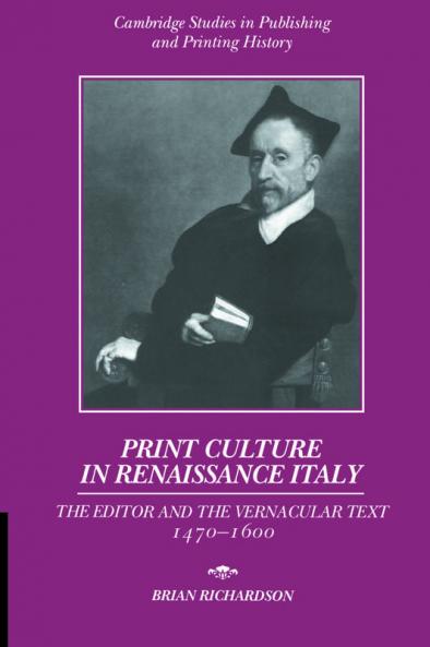 Print Culture in Renaissance Italy