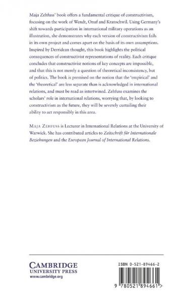 Constructivism in International Relations