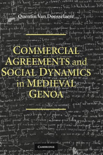 Commercial Agreements and Social Dynamics in Medieval Genoa