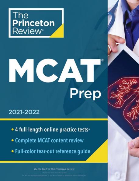 Princeton Review MCAT Prep 2021-2022