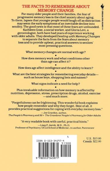 Dealing with Memory Changes As You Grow Older
