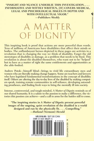 A Matter of Dignity