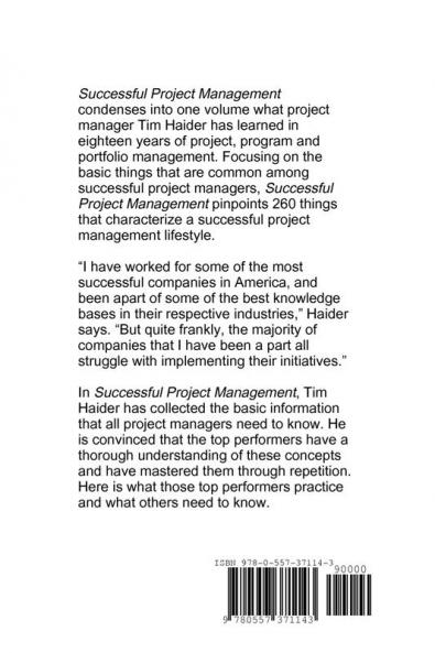 Successful Project Management