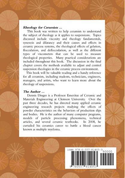 Rheology for Ceramists