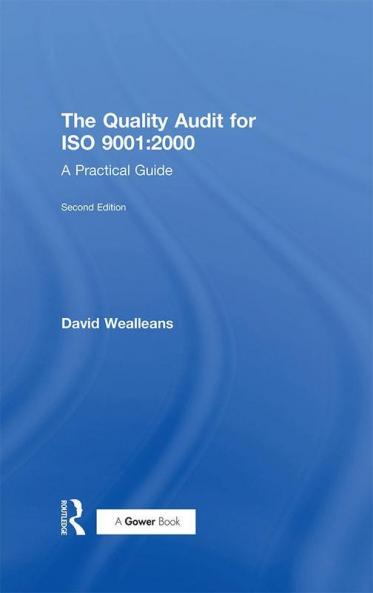 Quality Audit for ISO 9001:2000