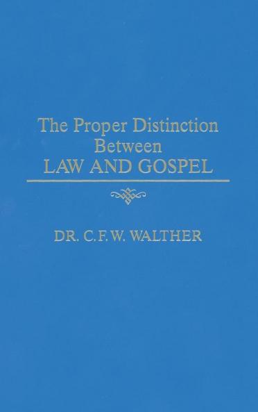 The Proper Distinction Between Law & Gospel