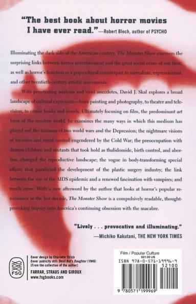 The Monster Show: A Cultural History of Horror