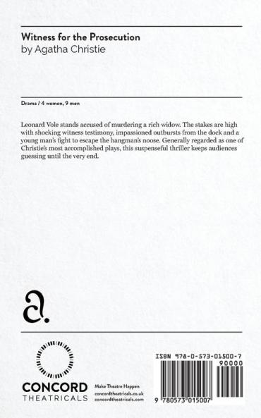 Witness for the Prosecution