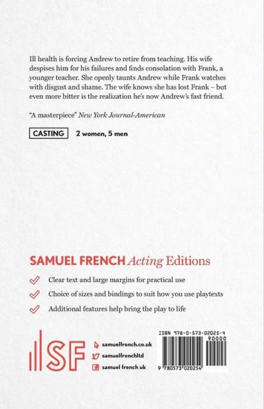 The Browning Version - A Play in One Act