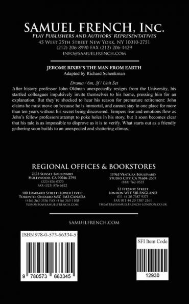 Jerome Bixby's the Man from Earth