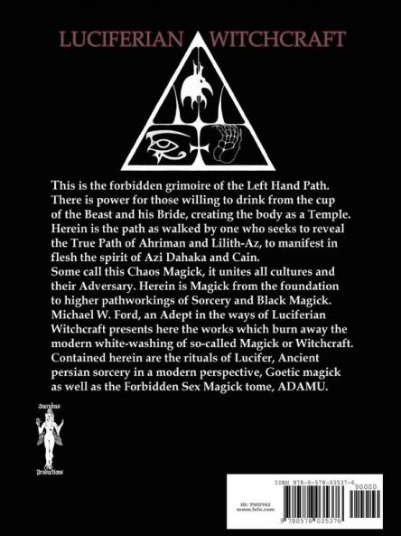 LUCIFERIAN WITCHCRAFT - Book of the Serpent