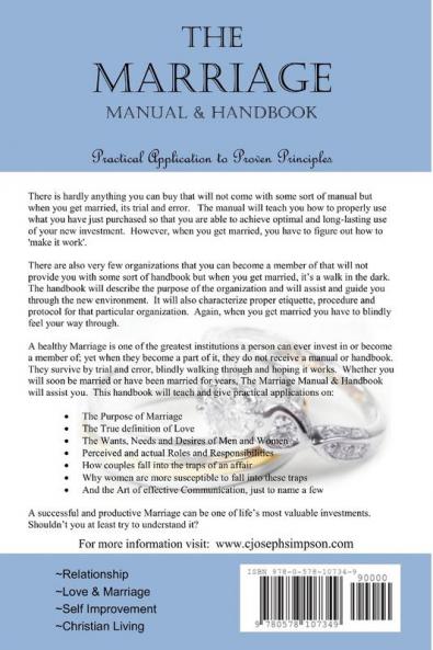 The Marriage Manual & Handbook