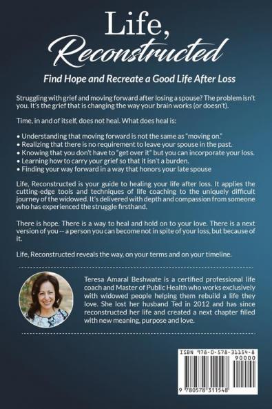 Life Reconstructed - A Widow's Guide to Coping with Grief Finding Happiness Again and Rebuilding Your Life
