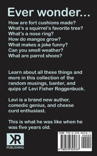 Funny Things I Said When I Was Five