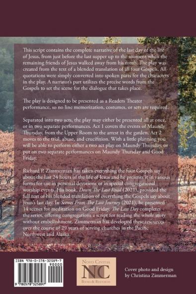 The Last Day: Director's Script