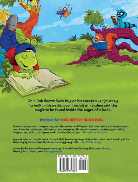 Bob Beetle Book Bug The Magical World of Books