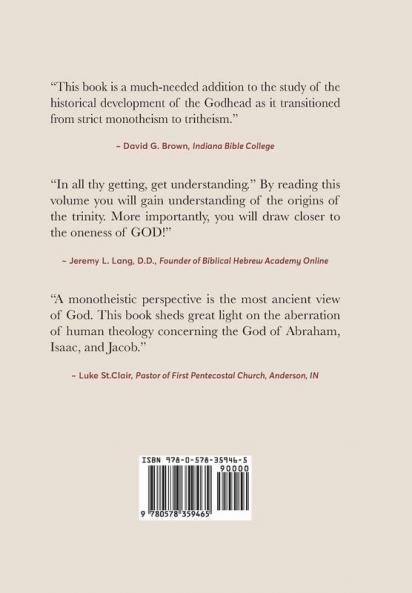 The History & Development of the Doctrine of the Trinity
