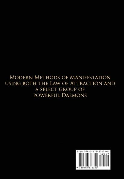 Daemons and The Law of Attraction: Modern Methods of Manifestation: 3 (High Magick Studies)