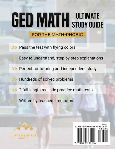 GED Math Ultimate Study Guide for the Math-Phobic