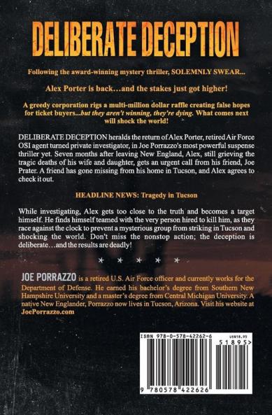 Deliberate Deception: 2 (Alex Porter Novel)