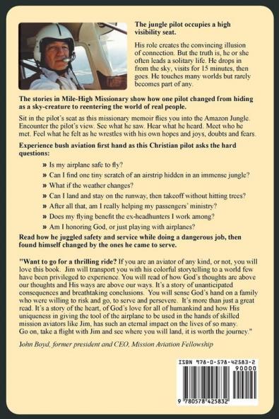 Mile-High Missionary: A Jungle Pilot's Memoir