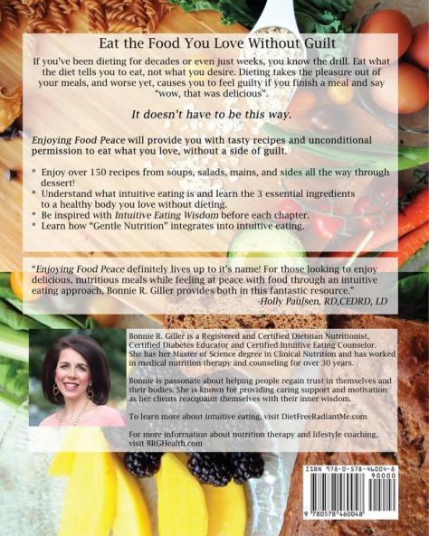 Enjoying Food Peace: Recipes and Intuitive Eating Wisdom to Nourish Your Body and Mind