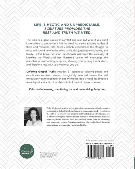 Coloring Gospel Truths: A Devotional Coloring Book and Journal