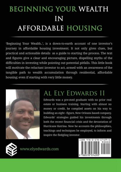 Beginning Your Wealth in Affordable Housing: A Motivational Handbook: 1 (Real Estate)