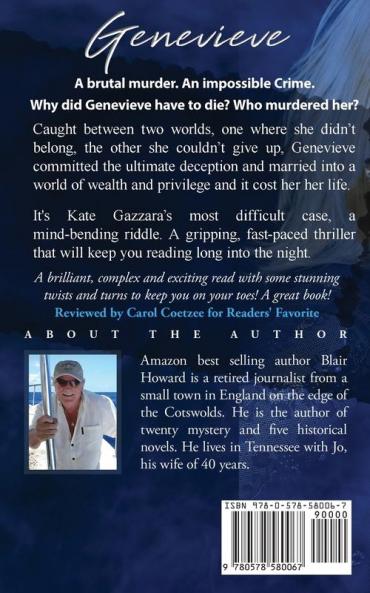 Genevieve: Lt. Kate Gazzara Book 6 (Lt. Kate Gazzara Novels)