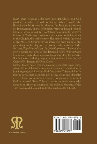 Walled in Light: The Life of St. Colette