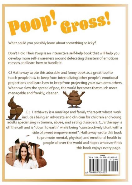 Don't Hold Their Poop A small book about cleaning up life's BIG messes