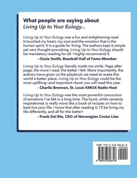 Living Up to Your Eulogy