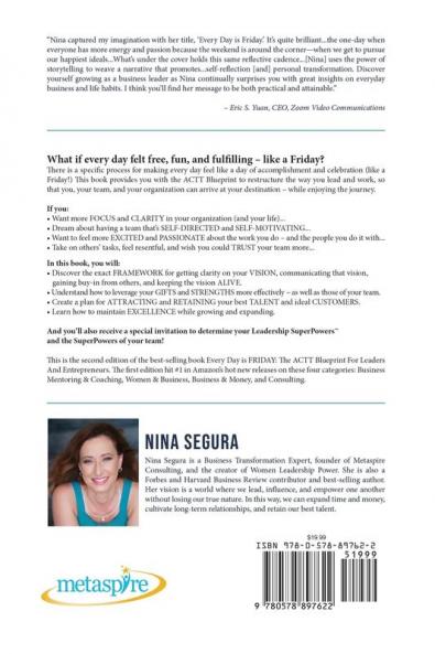 Every Day is Friday: The ACTT Blueprint for Leaders and Entrepreneurs