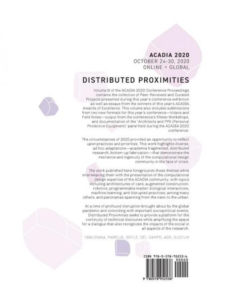 ACADIA 2020 Distributed Proximities