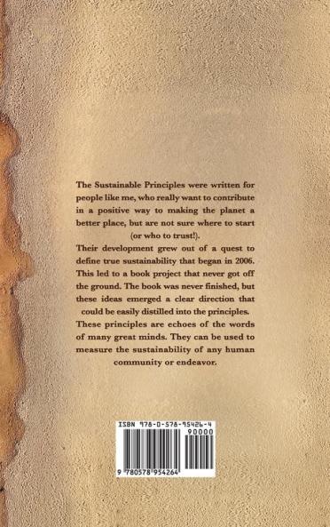 The 12 Principles Of Sustainability