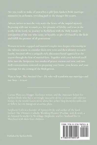 Awaited: An Advent Devotional for Catholic Couples