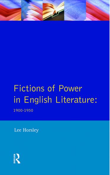 Fictions of Power in English Literature