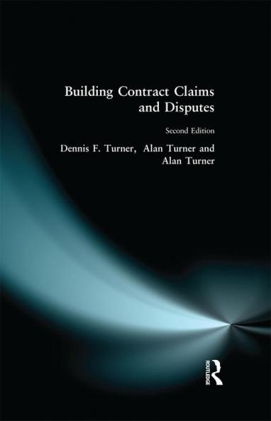 Building Contract Claims and Disputes