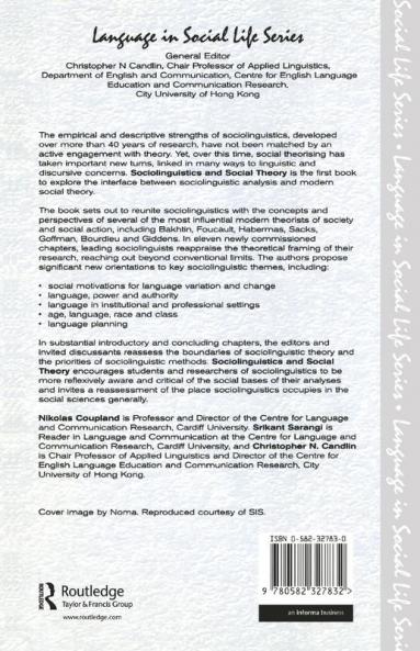 Sociolinguistics and Social Theory